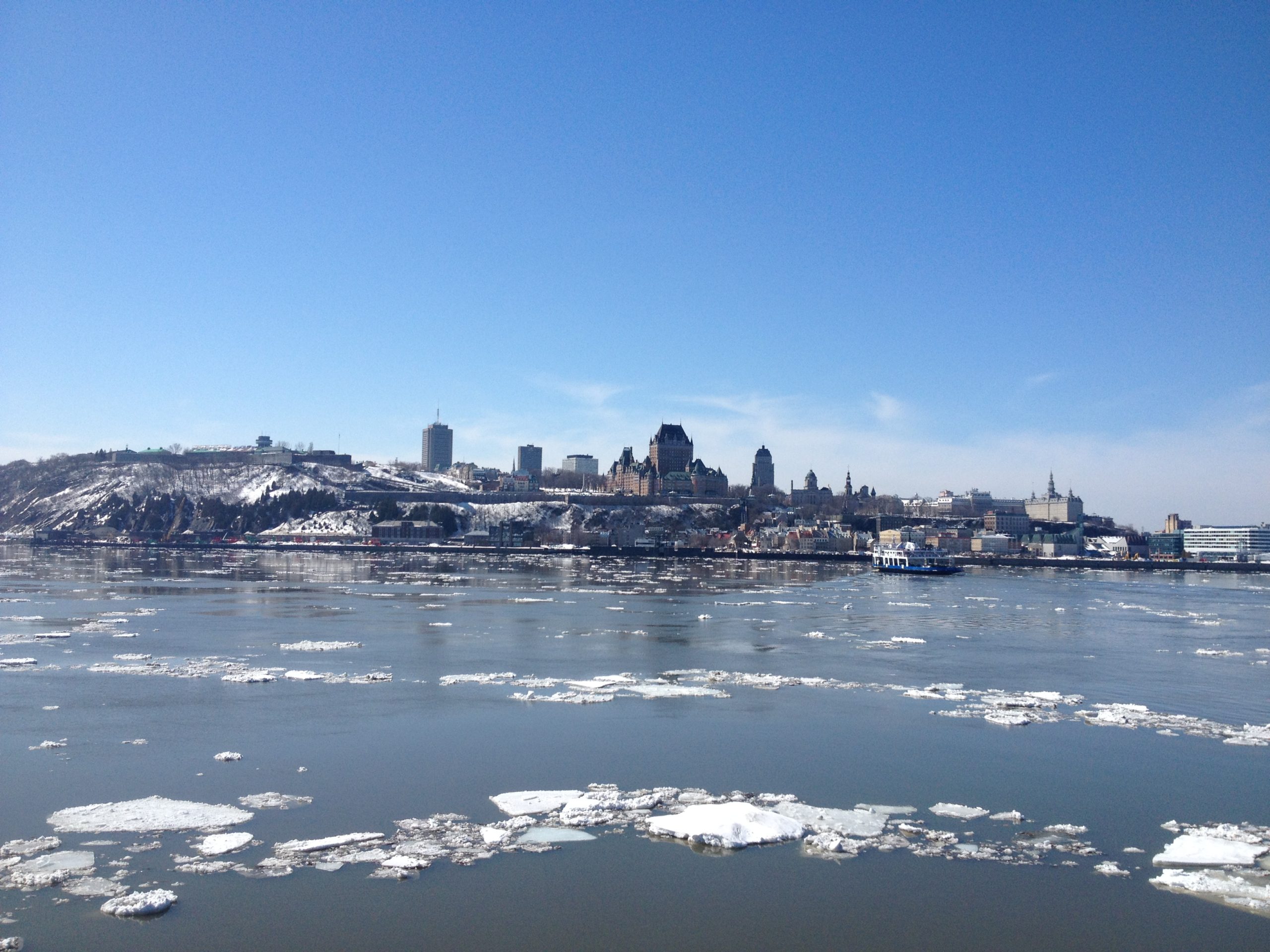 QuebecCity viewed from the river